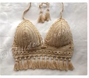 Gold pompons