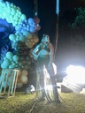 Falda larga hilo